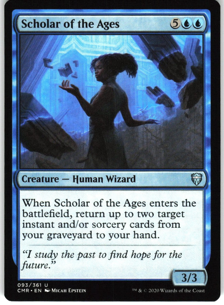 Scholar of the Ages #93/361 Commander Legends MTG Non-Foil English