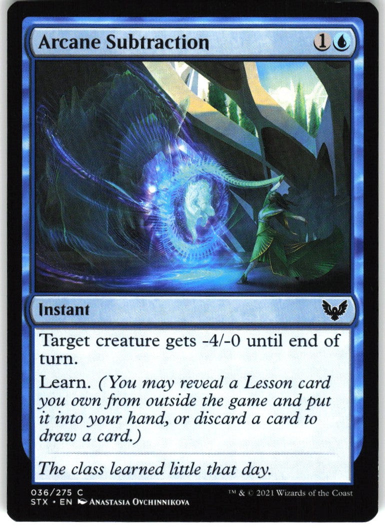Arcane Subtraction #36 NM
