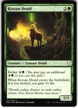Krosan Druid #167 NM