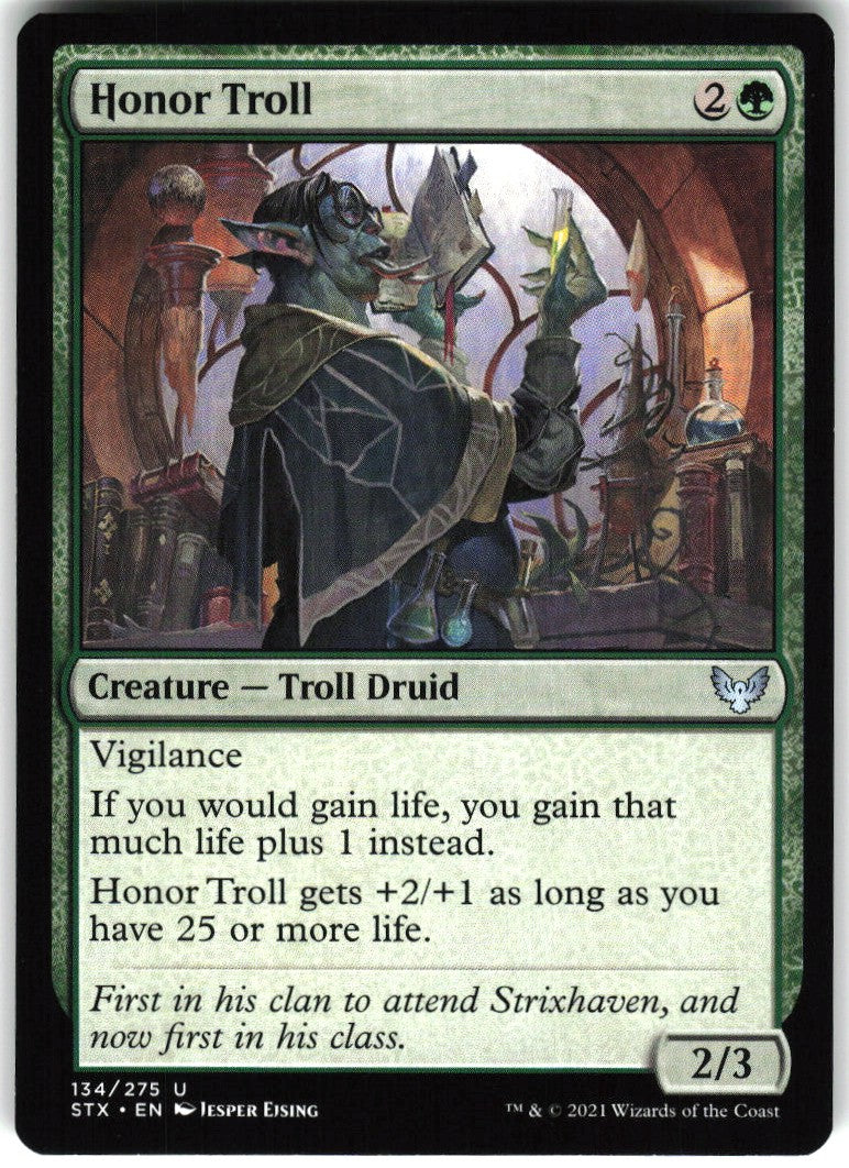 Honor Troll #134 NM
