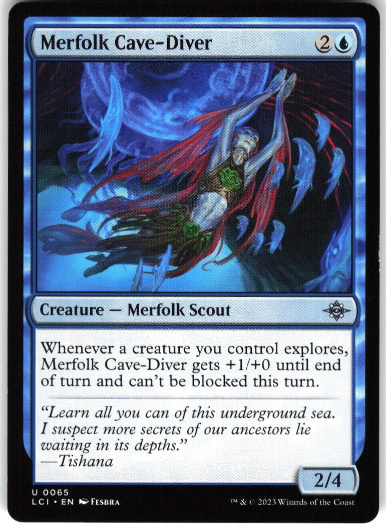 Merfolk Cave-Diver #65 NM