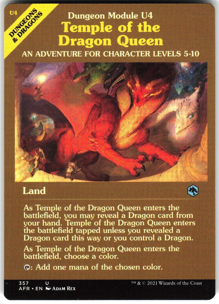 Temple of the Dragon Queen #357 Non-Foil