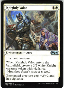 Knightly Valor #20 NM
