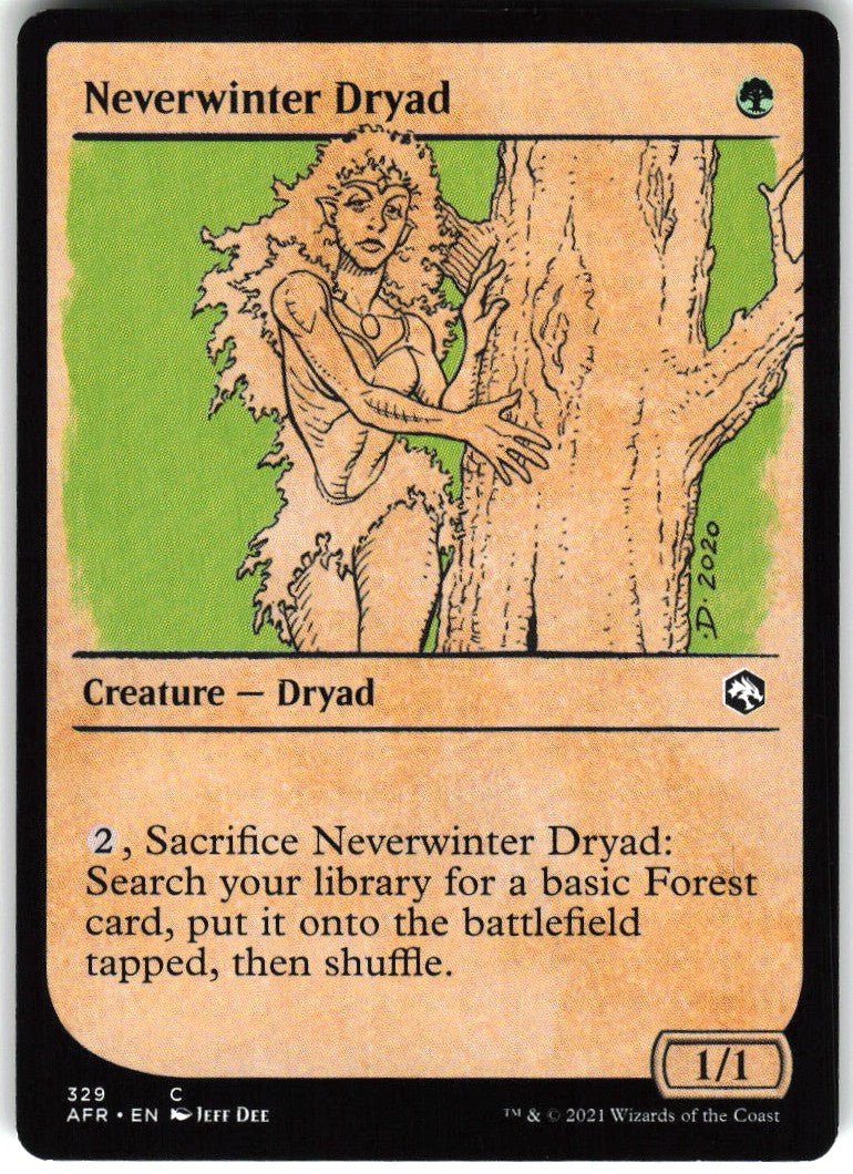 Neverwinter Dryad #329 NM