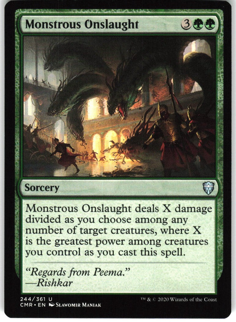 Monstrous Onslaught #244 NM