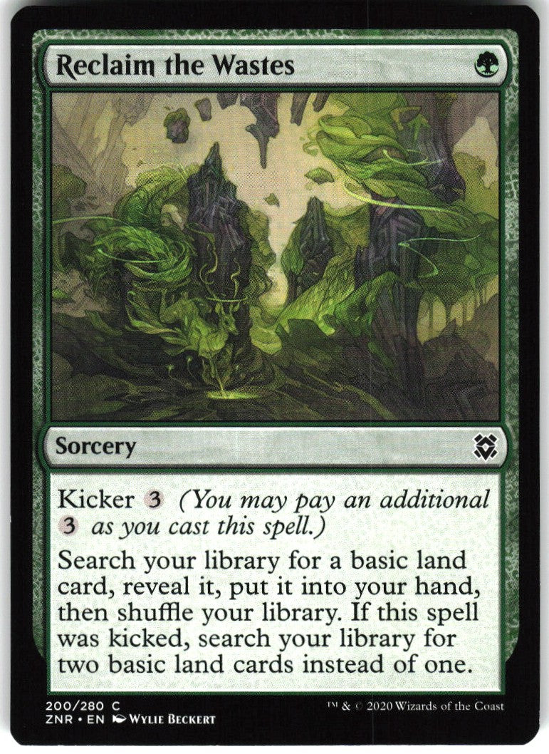 Reclaim the Wastes #200 NM