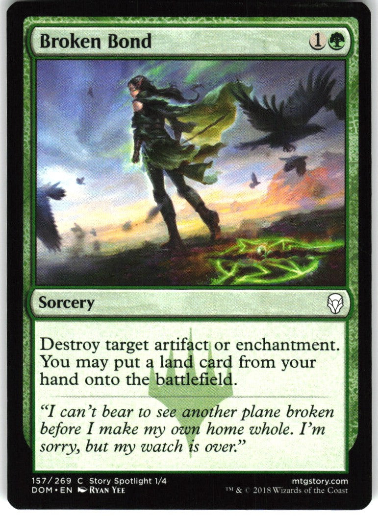 Broken Bond #157 NM