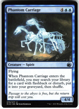 Phantom Carriage #70 NM