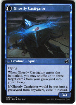 Covetous Castaway // Ghostly Castigator #45 NM