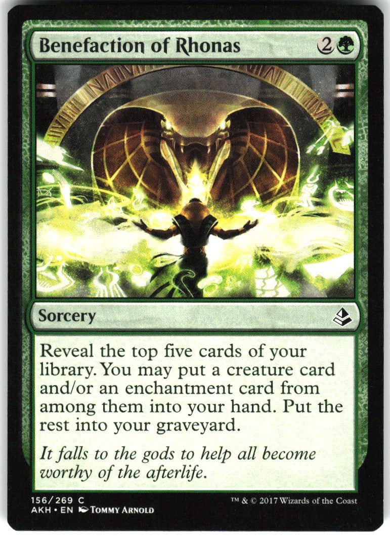 Benefaction of Rhonas #156 NM