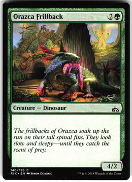Orazca Frillback #140 NM