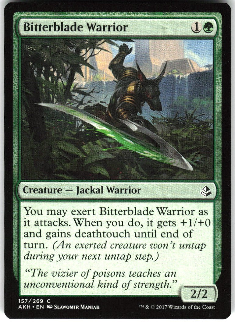 Bitterblade Warrior #157 NM