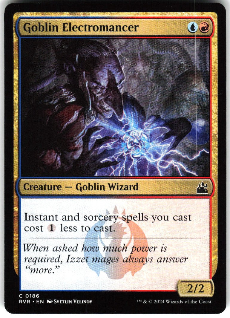 Goblin Electromancer #186 NM