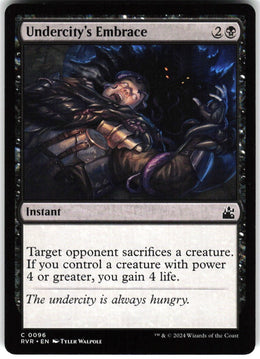 Undercity's Embrace #96 NM