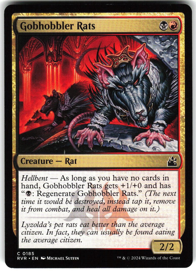 Gobhobbler Rats #185 NM