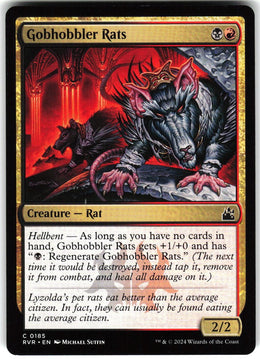 Gobhobbler Rats #185 NM