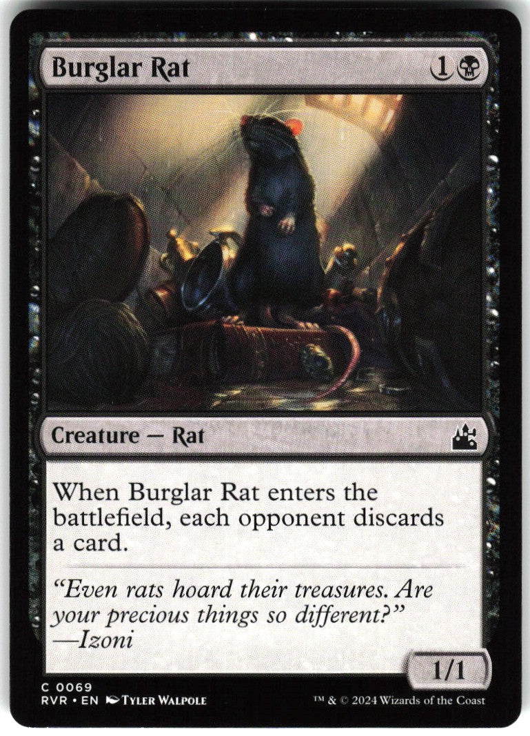 Burglar Rat #69 NM