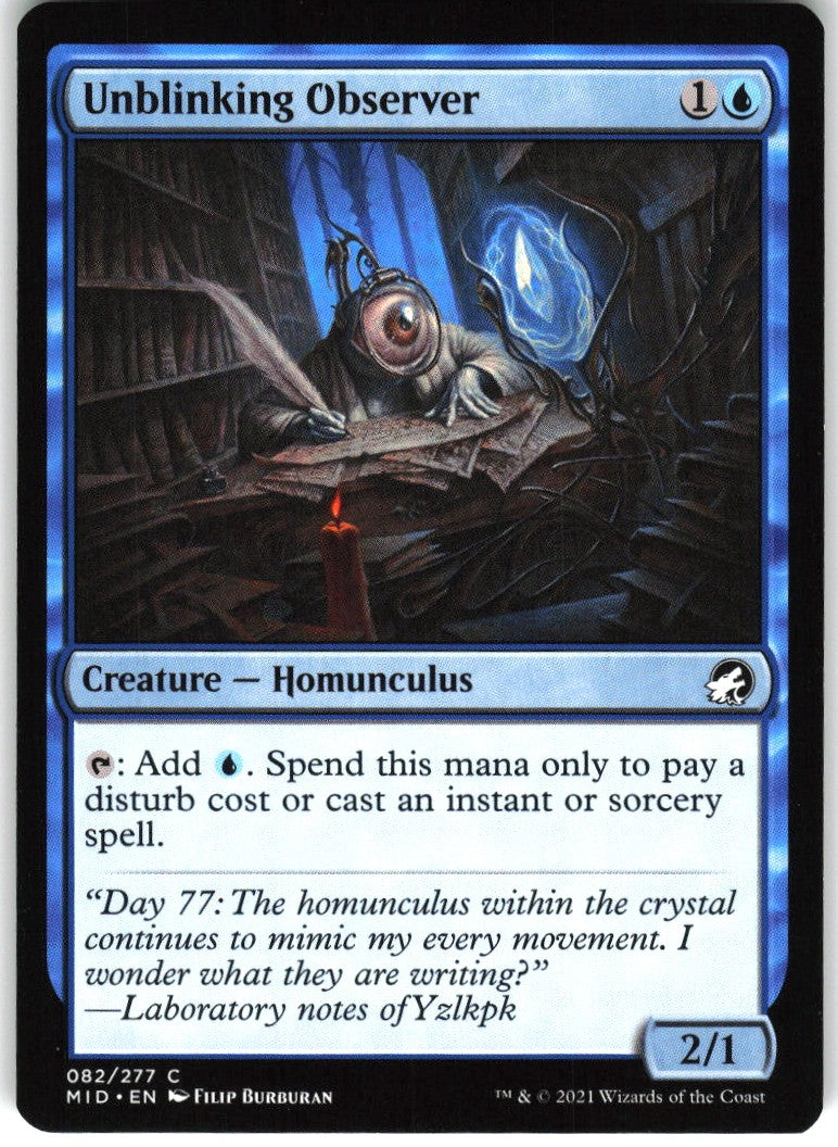 Unblinking Observer #82 NM