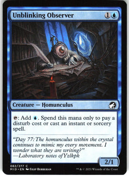 Unblinking Observer #82 NM