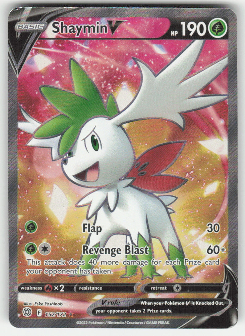 Shaymin V #152/172 Brilliant Stars Pokemon Holofoil English