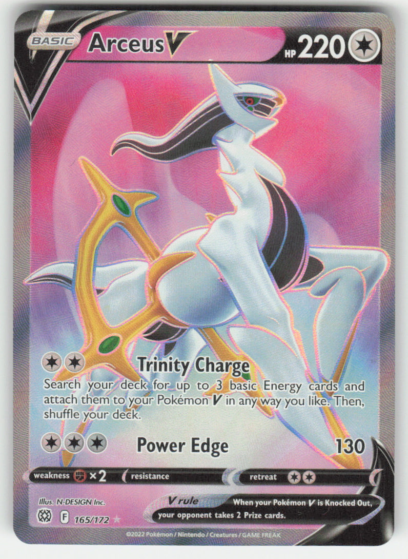 Arceus V #165/172 Holofoil