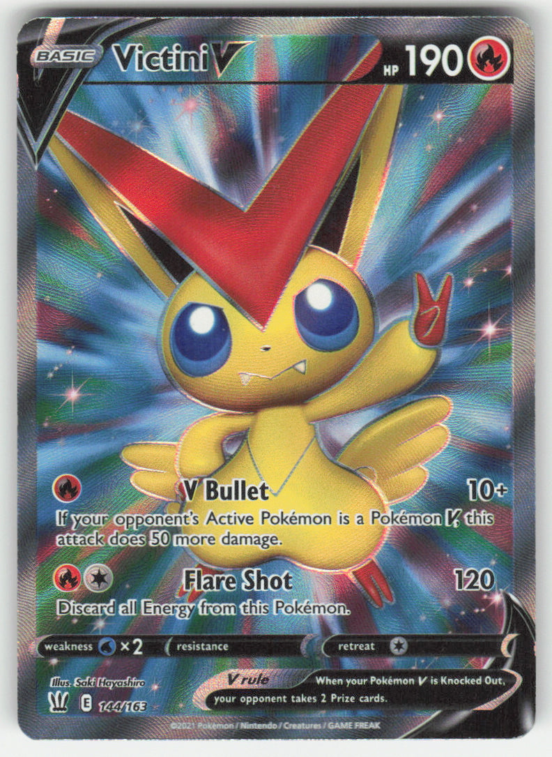 Victini V #144/163 Holofoil