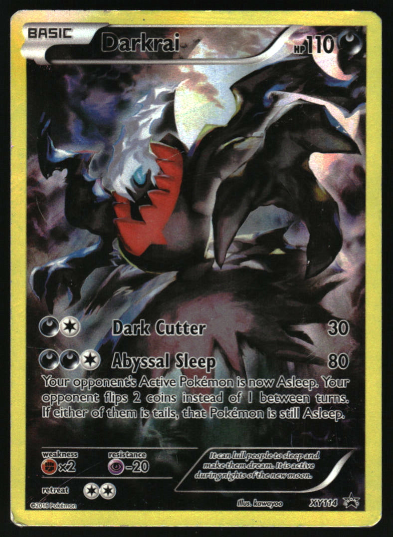 Darkrai #XY114/211 XY Black Star Promos Pokemon Non-Foil English