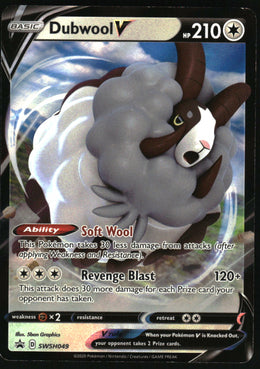Dubwool V #SWSH049/307 SWSH Black Star Promos Pokemon Holofoil English