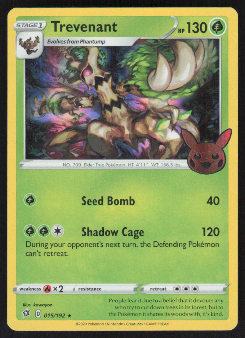 Trevenant #15/192 Holofoil
