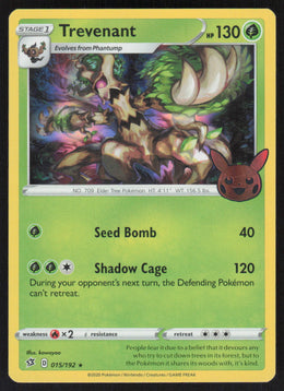 Trevenant #15/192 Holofoil