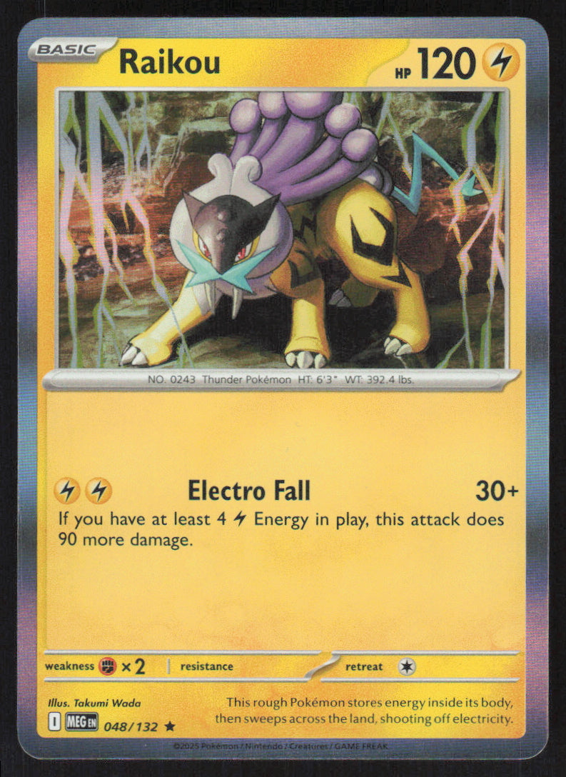 Raikou #48/132 Holofoil