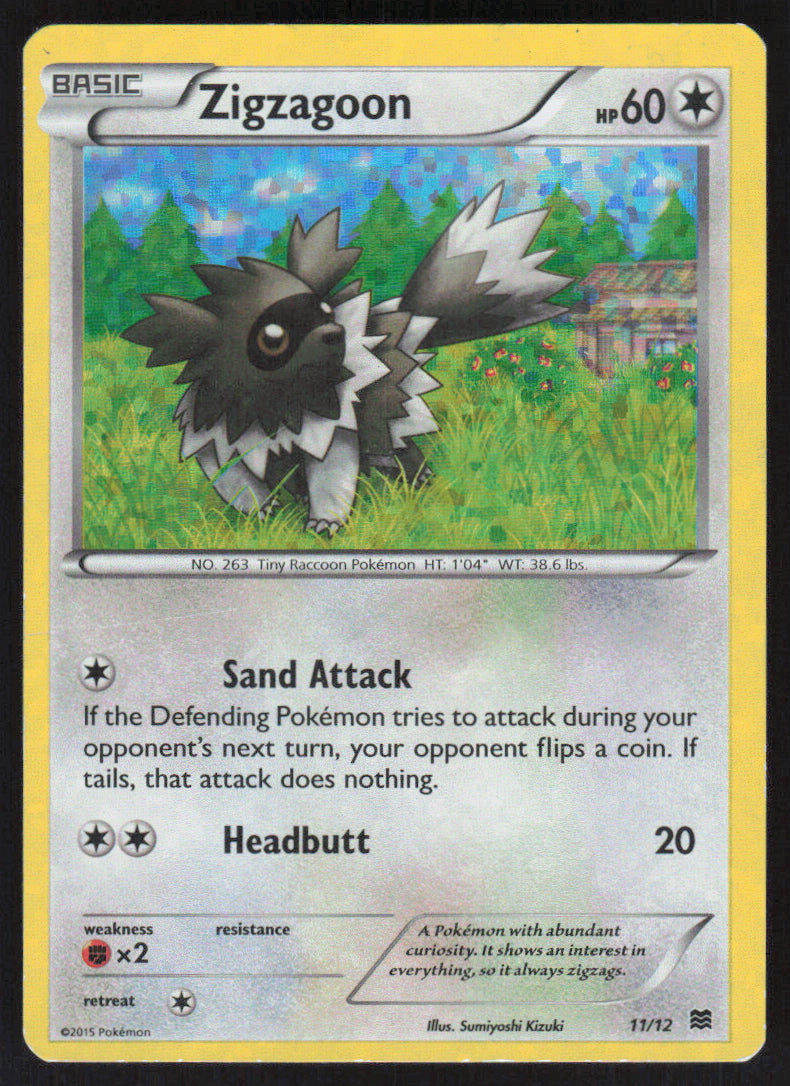 Zigzagoon #11/12 Holofoil