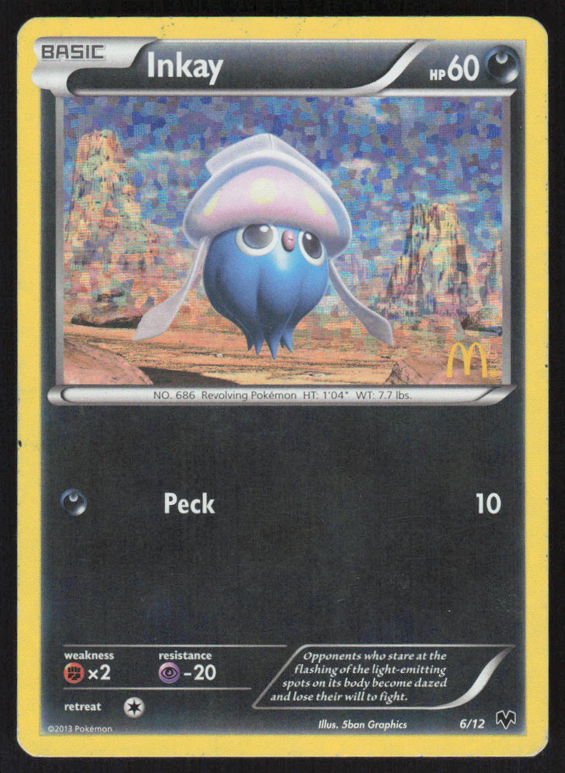 Inkay #6/12 Holofoil
