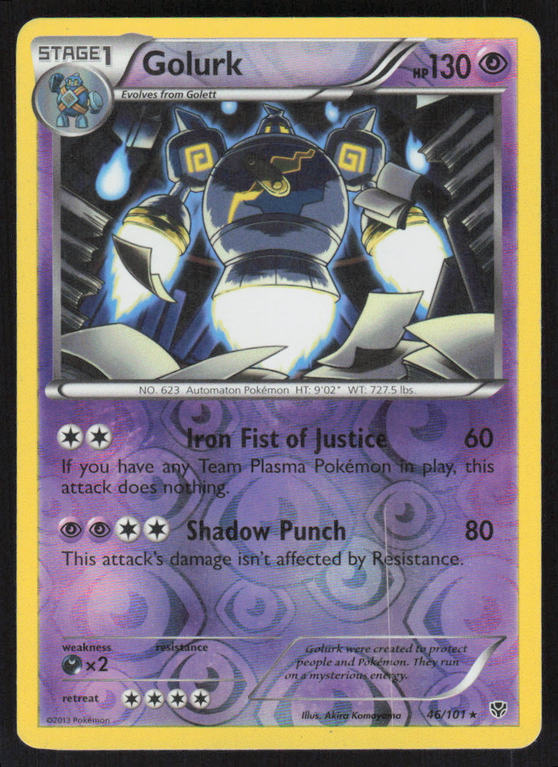 Golurk #46/101 Reverse Holofoil