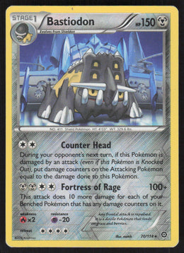 Bastiodon #70/114 Holofoil