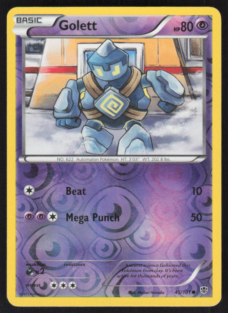 Golett #45/101 Holofoil
