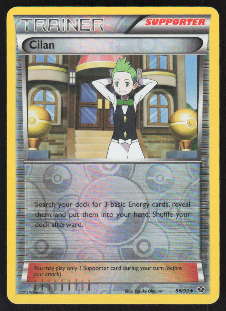 Cilan #86/99 Holofoil