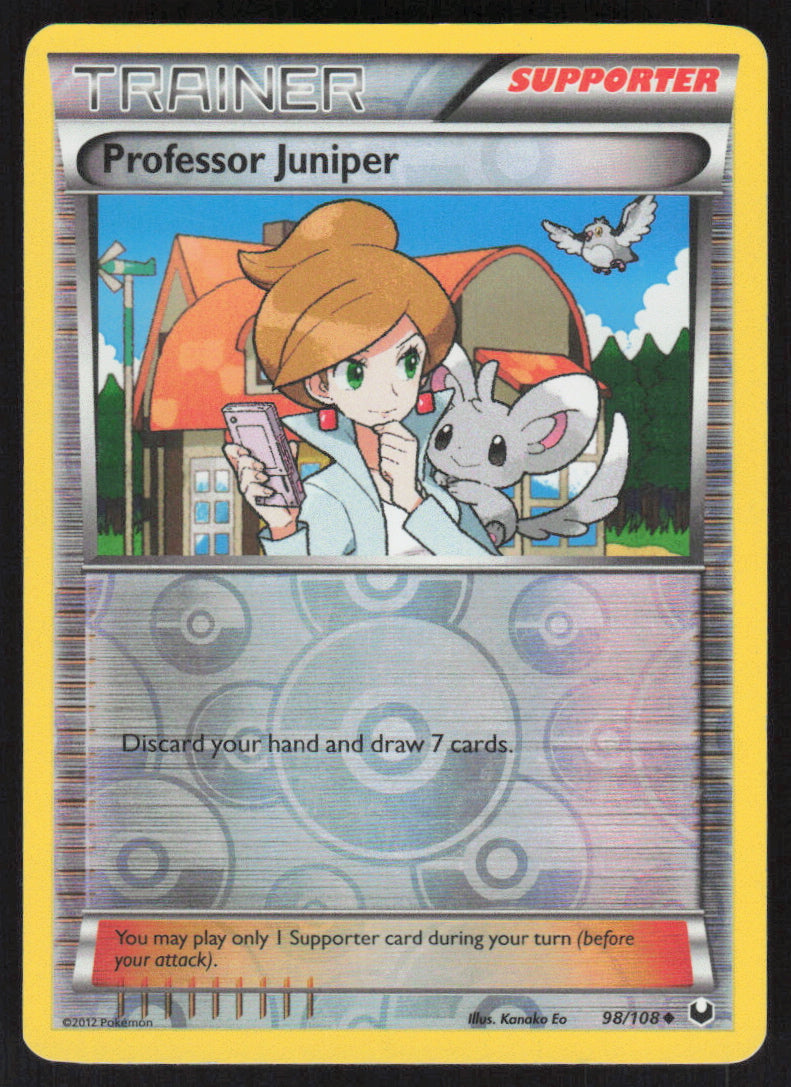 Professor Juniper #98/108 Reverse Holofoil