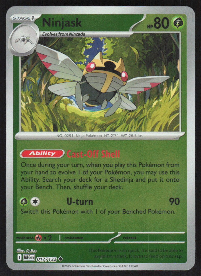 Ninjask #17/132 Non-Foil