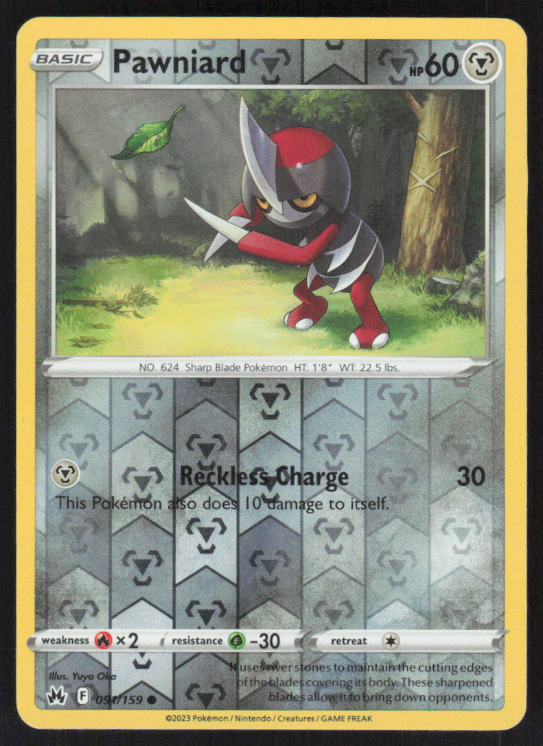 Pawniard #91/159 Holofoil