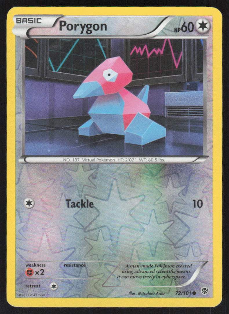 Porygon #72/101 Reverse Holofoil