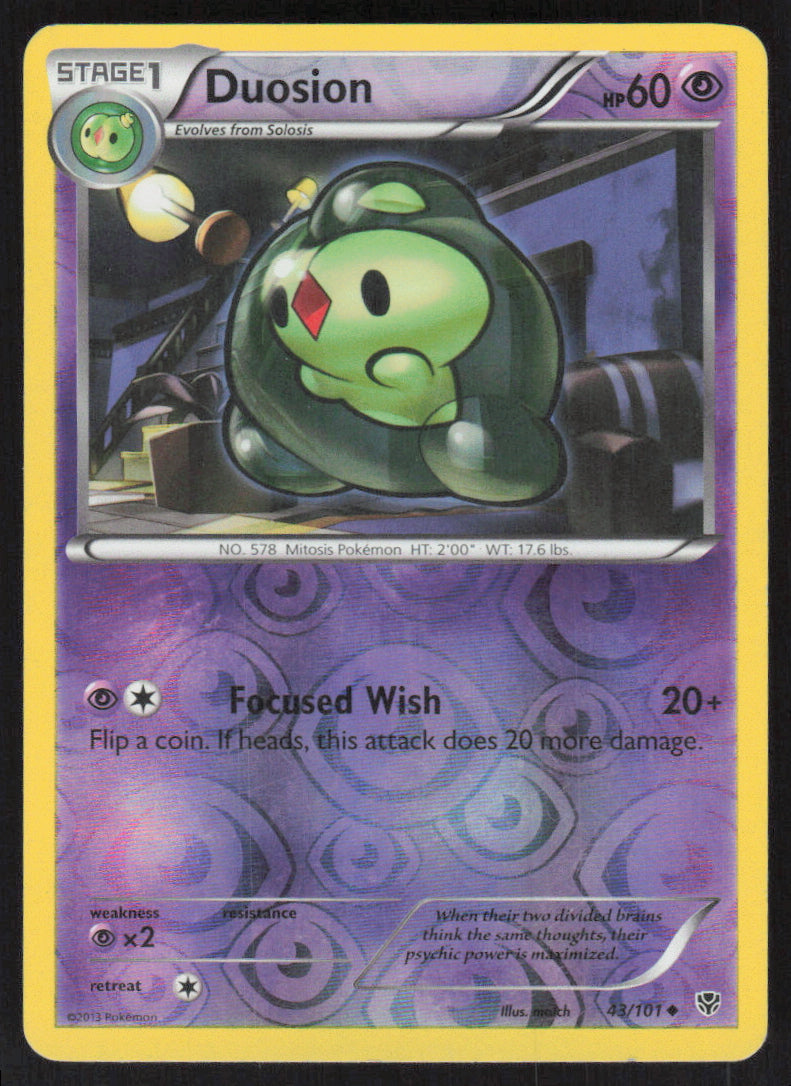 Duosion #43/101 Reverse Holofoil