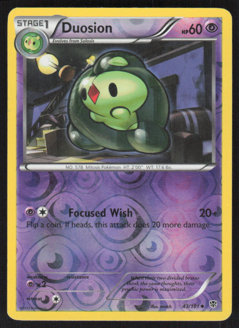Duosion #43/101 Reverse Holofoil