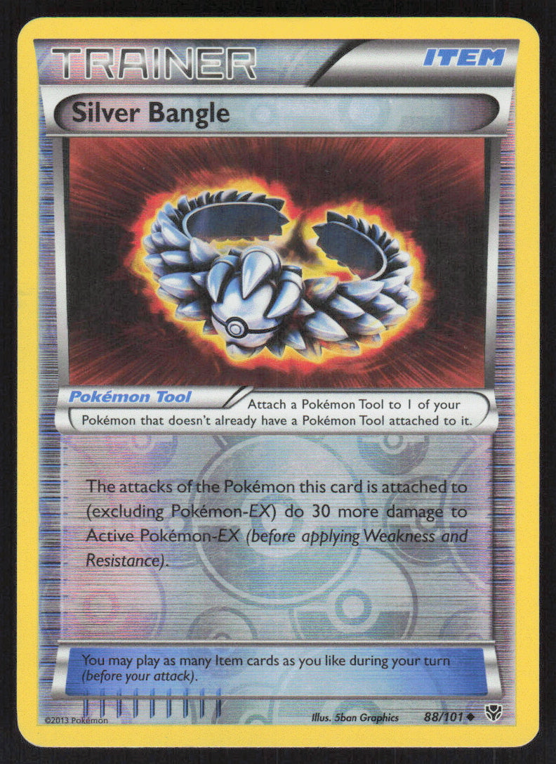 Silver Bangle #88/101 Holofoil