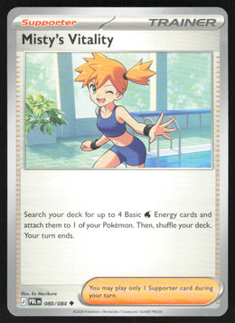 Misty's Vitality #80/84 Non-Foil