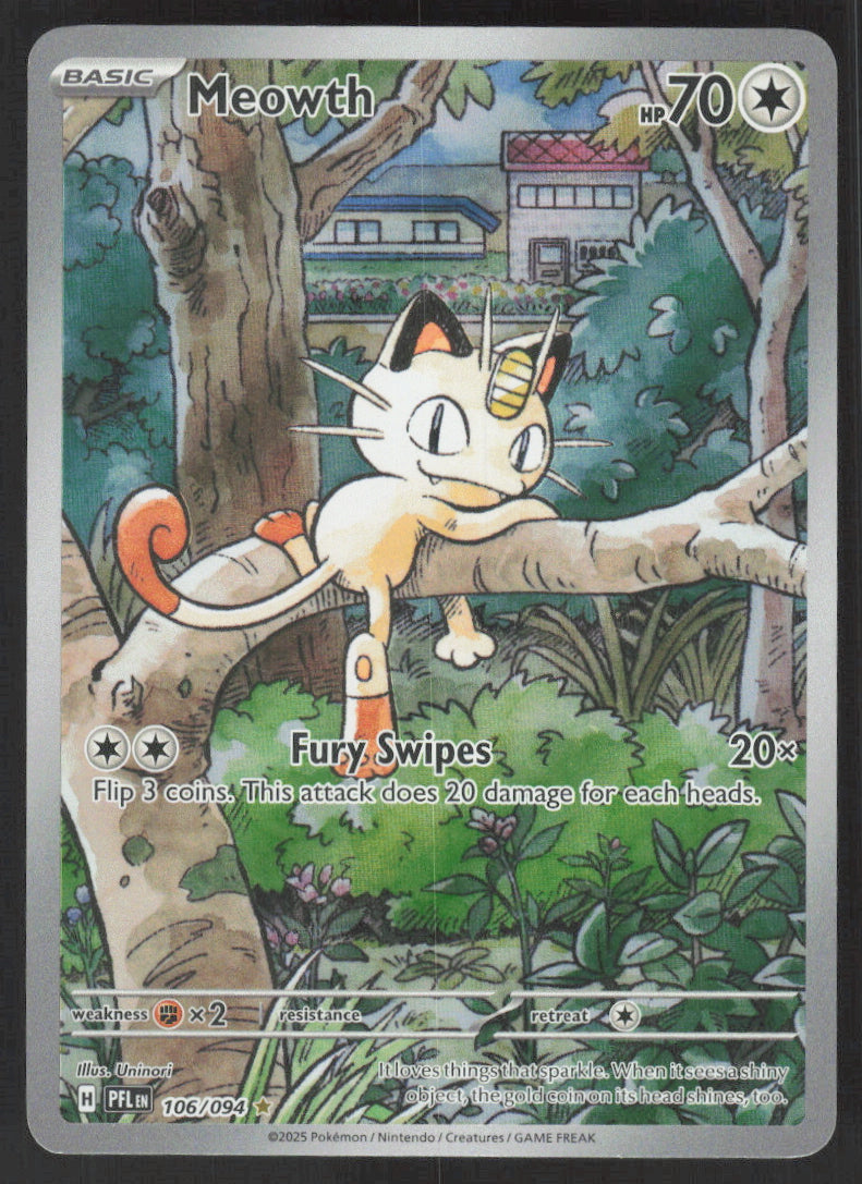 Meowth #106/94 Holofoil