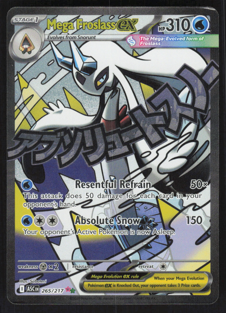 Mega Froslass ex #265/217 Holofoil