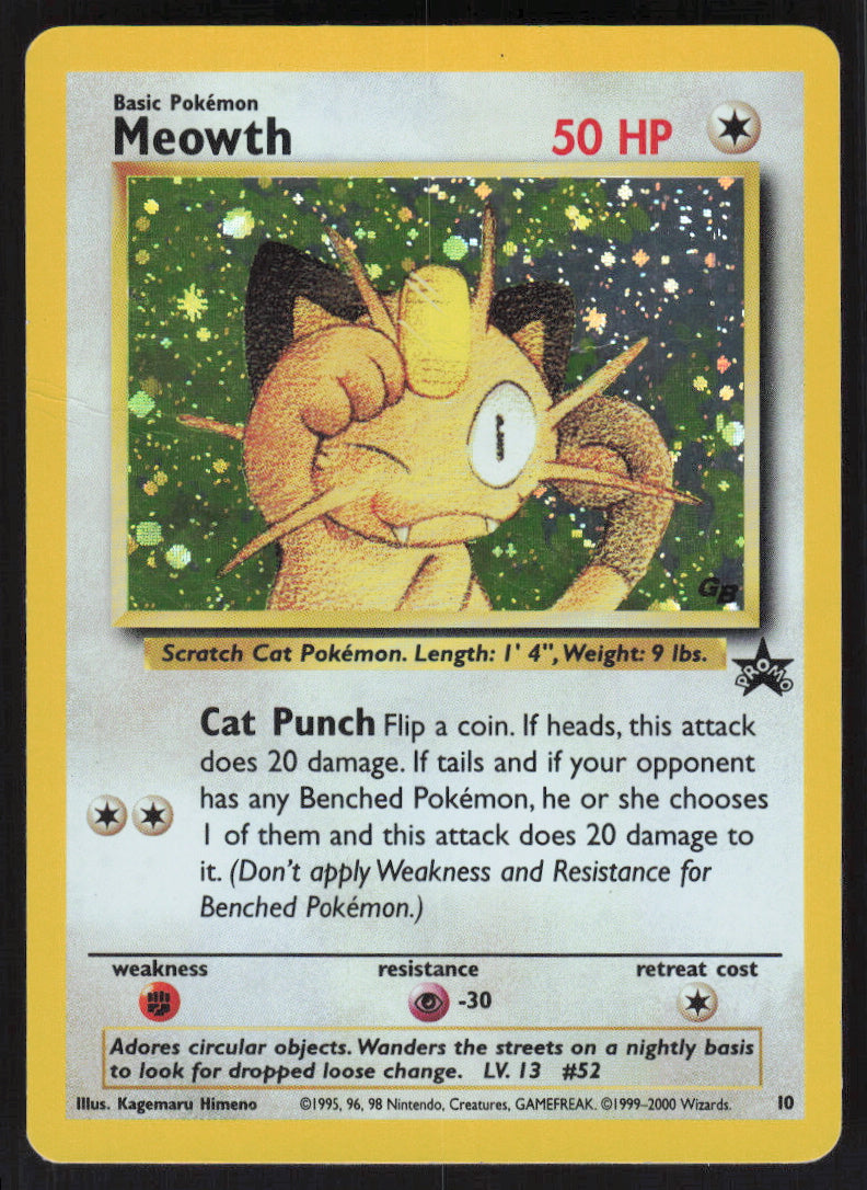 Meowth #10/53 Holofoil