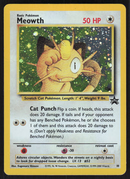 Meowth #10/53 Holofoil