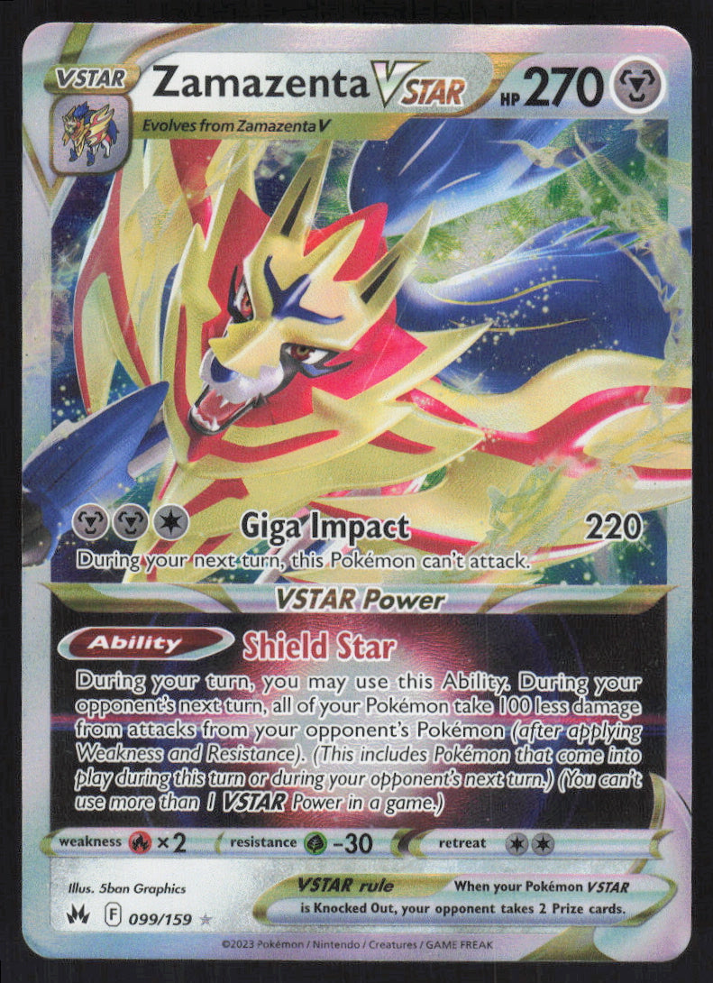 Zamazenta VSTAR #99/159 Holofoil